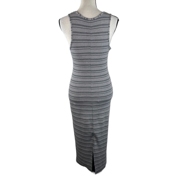 Marine Layer Lexi Dress Stripe Ribbed Modal Small - Picture 4 of 9
